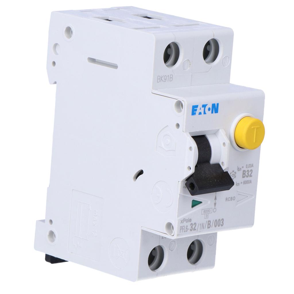 Combined Circuit Breaker 6kA PFL6-32/1N/B/3 Type AC