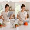 Silicone Aluminum Phone Holder Adjustable Foldable Portable Stand Non-Slip Base for Desktop Gaming Video Call Office Use