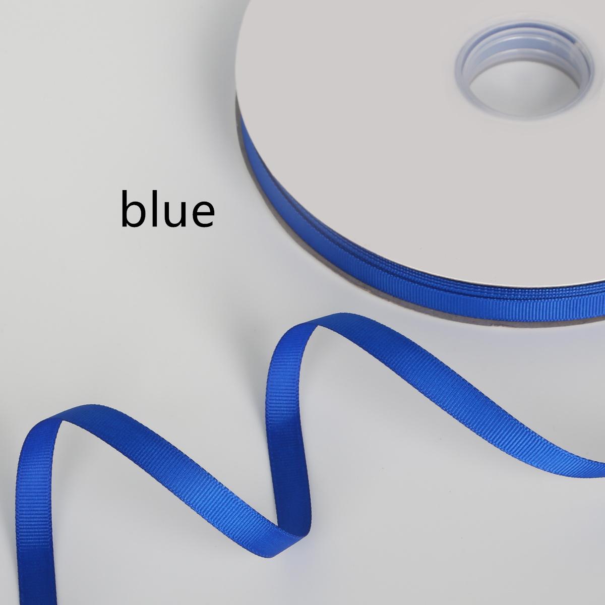 

Корсажная лента для декора и заворачивания подарков на Рождество 7MM синий