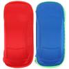 2 Pcs Cute Glasses Case Sunglasses Hard Shell with Zipper Car Shape