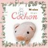 Monseuil Plush Pig Pink Cochon Medium Size 10697