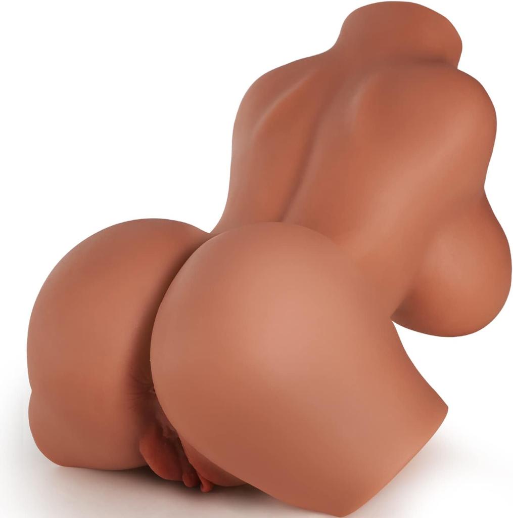 Erotic Doll Male Masturbator with Realistic Boobs Vagina and Anal Pocket Pussy Strap Built-in Spine Pussy Butt Male Sex Toys for Men Masturbation