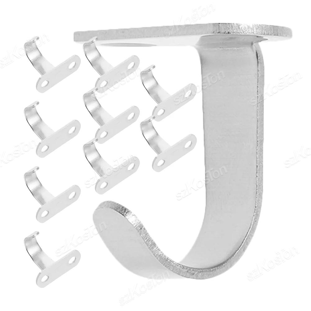 11-11Pcs Ceiling Hooks Stainless Steel For Hanging Ornament Hooks Top Hangers For Kitchen, Plant Bathroom Clothes