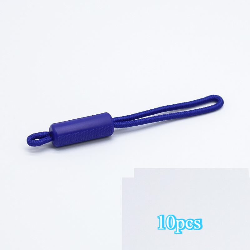 10PCS Long Handle Zipper Pullers Zipper Slider Extension Rope Garment Bag Zipper Repair Tools DIY Sewing Supplies