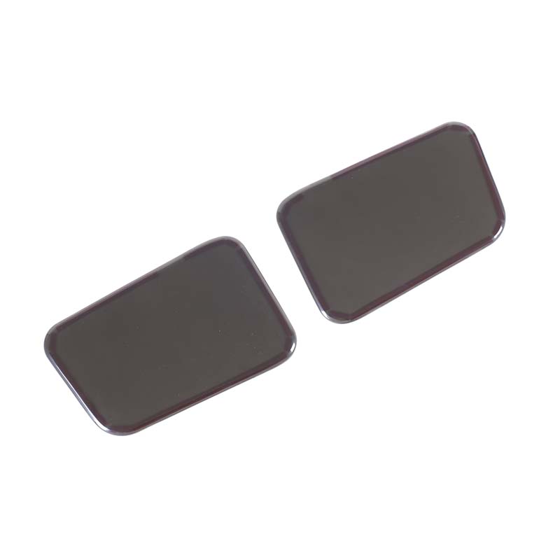 

For Hummer H2 2003 2004 2005 2006 2007 2008 2009 ABS Black Car Rear Fog Lamp Cover Sticker Car Exterior Accessories чёрный