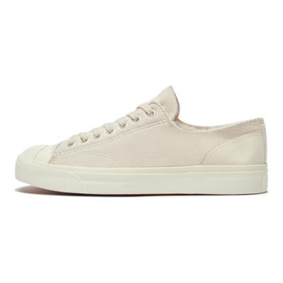 Jack Purcell Velvet Comfortable and Simple Low-Top Canvas Unisex Beige