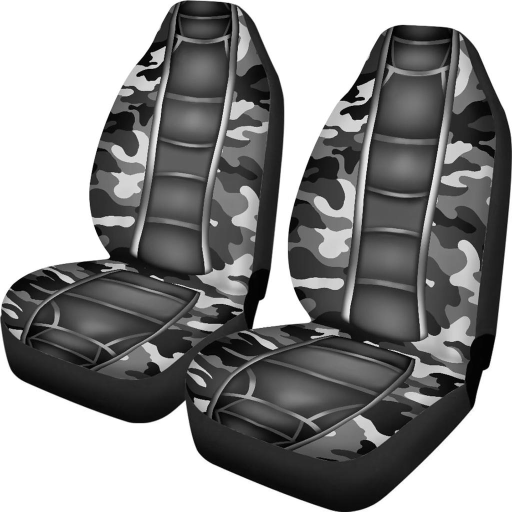 Talayituse Boho Dragonfly Print Car Seat Covers Set of 2, Breathable Front Bucket Seats Protector Auto Interior Accessories Decor Universal for Truck