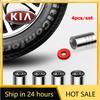2026 Het Bilklistermärke 4st Aluminiumlegering Bil Däckventilhattar Hjul Dammskydd För Kia Sportage 3 Rio K2 Ceed Carnival Picanto Så