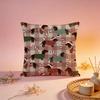 Funny Sausage Dog Print Cushion Cover Comfortable Durable Pillow Cover MultiScene for Home Office Car Sofa