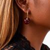 Sweet Cherry Earrings for Women, Stainlesss Steel Cherry Dangle Earring  Kpop Jewelry Trendy Accessories