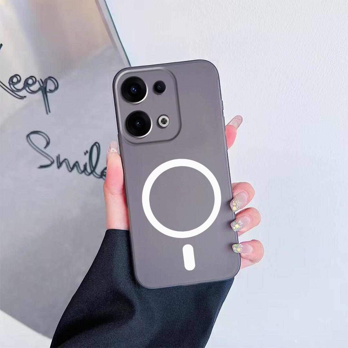 Case for OPPO Reno13 5G Premium Magnetic Matte Phone Casing Protection Cover OPPO Reno13 5G