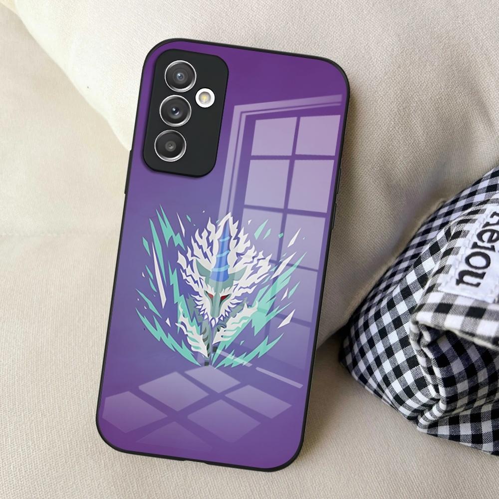 M-Monster Hunter Game Phone Case For S25 Samsung S24 Ultra S23 Fe S22 Plus S20 S21 A16 A54 A34 A53 Glass Cover