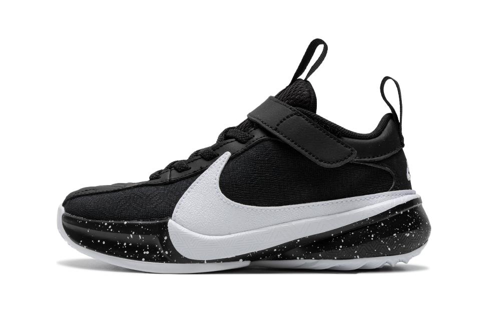 

Детские баскетбольные кроссовки Nike Freak 5, устойчивые к истиранию, низкие, черные, для детей 3-7 лет DZ4485-003 29.5