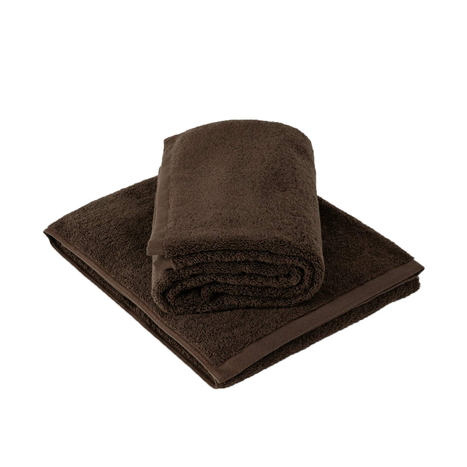 

Towel Laboratory Bath Dark Set of Professional JapanTechnology [Toughness PRO] #005 Towels, Brown, 2, Grade, Thick, Long-Lasting, Fast-Absorbent,