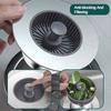 Küchen-Filterspüle 3-in-1 Pop-Up ABS Silberbeschichteter Spülsieb-Abflusskorb 327Qqping Verstopfungs-Rückschlagkern Auslaufsicherer Stöpsel