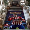 Atletico Madrid Customizable Name Floor Rug Office Rug Perfect for Outdoor Entryway Dormitory Decorate room Antislip Carpet Decorate Offices