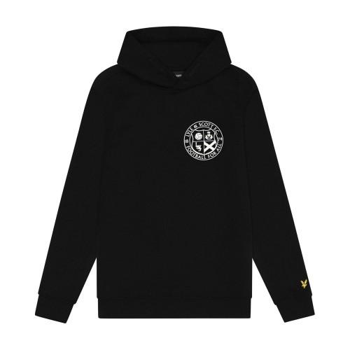 Lyle & Scott Childrens/Kids Football Logo Hoodie