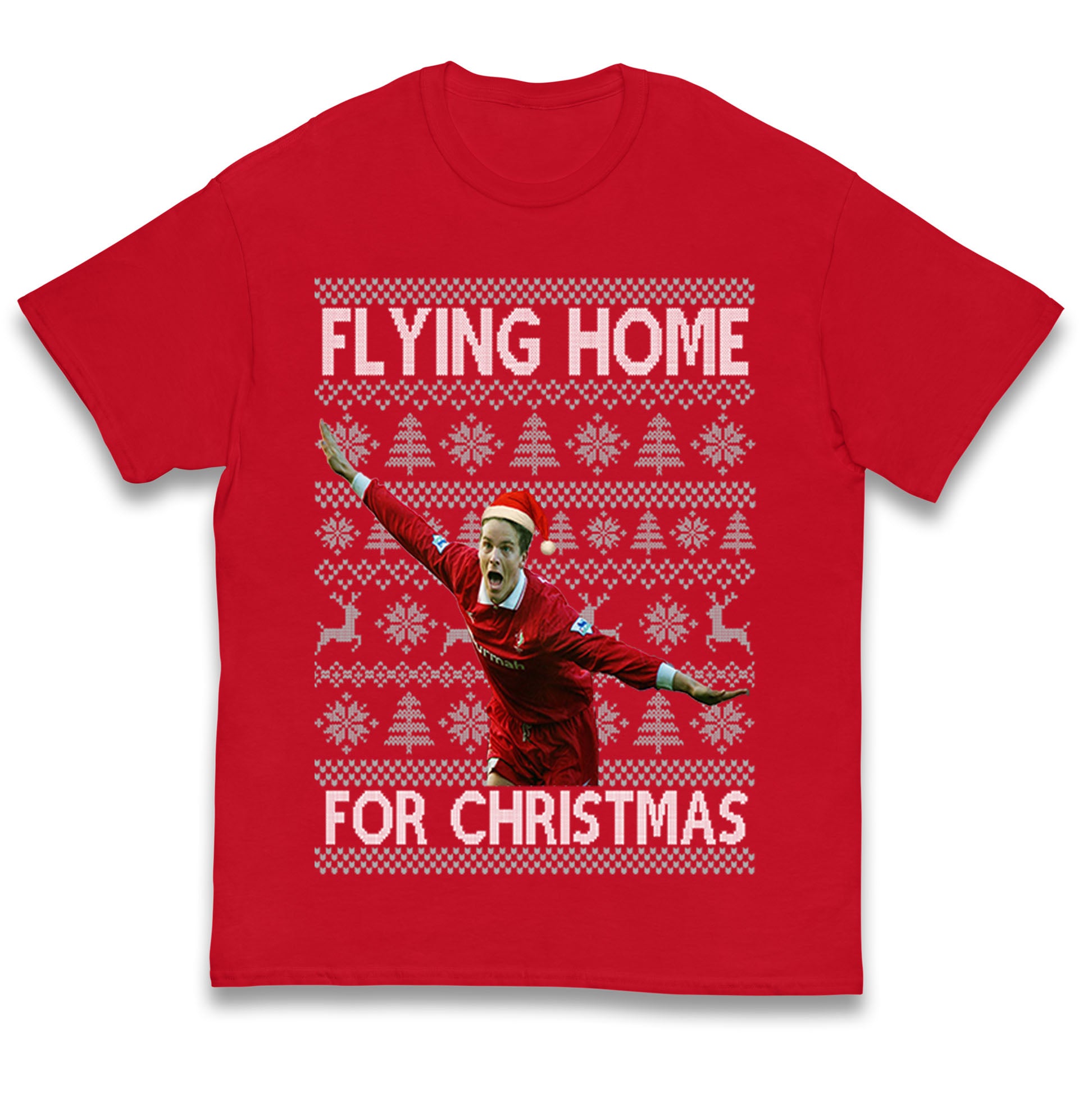 Flying Home for Christmas Swindon Town Kids T Shirt 130