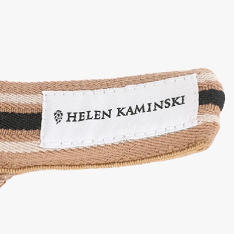 Chapeau Casquette de Soleil Helen Kaminski Bianka Rayures Noires50265