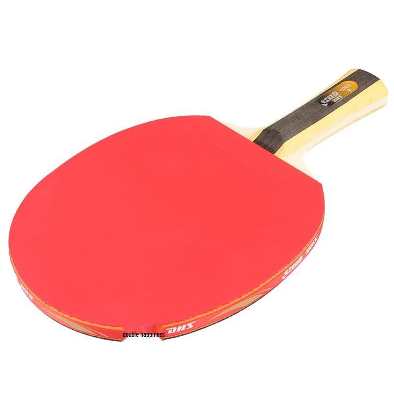 Red Double Happiness 5-Star Table Tennis Racket Set