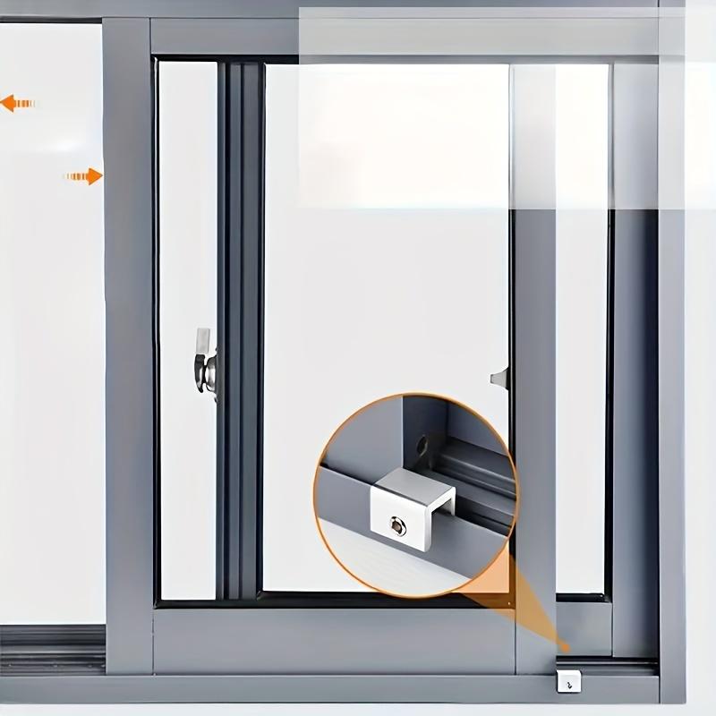 Door And Window Limit Clamps Sliding Window Locks with Protective Pad Key Lock Sliding Window Locks Sliding Window Locks