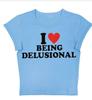 European and American Style T-shirt Summer New Letter Street Trend Short Slim Women's Clothing Wholesale