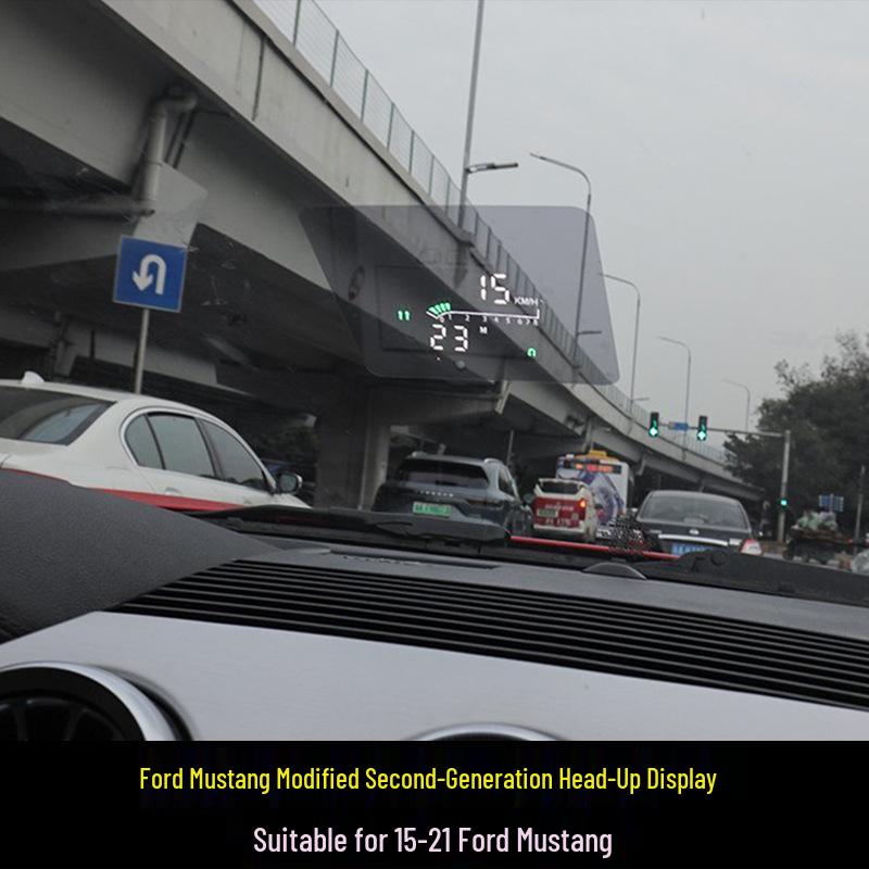 Ford Mustang Modified HUD Speedometer Display for 2015-2020 Models