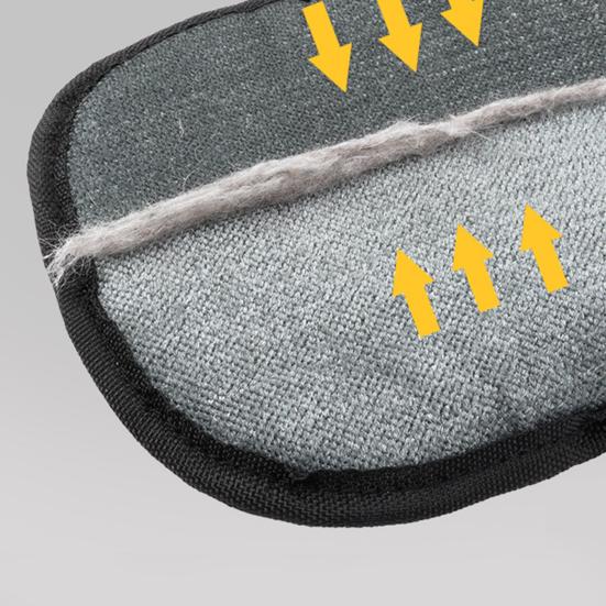 Pet Hair Remover Electrostatic Gloves Reusable Hair Remover for Couch Furniture Carpet Car Seat Double Sided Grooming Glove for Cats Dogs