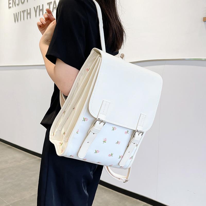 Foreign style backpack women's college style large capacity shopping women's backpack new college student Japanese schoolbag