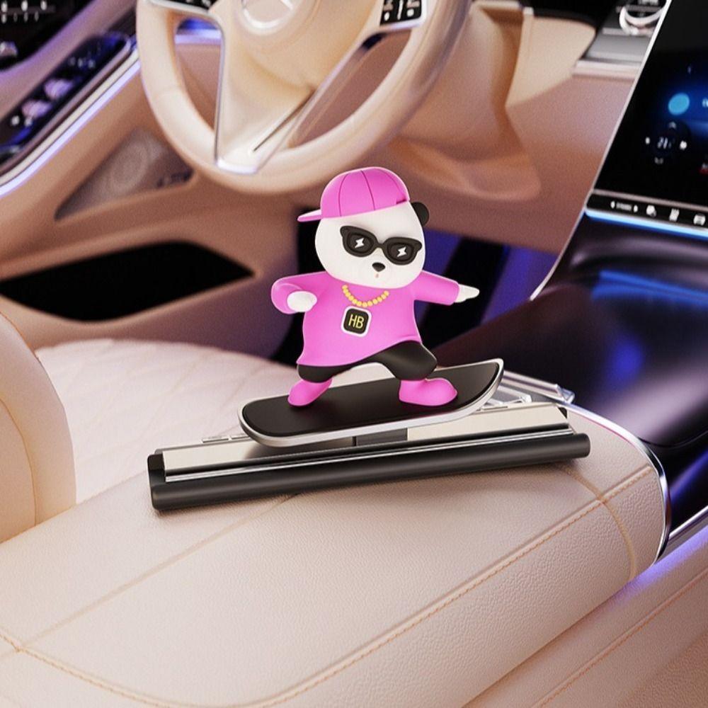 Cartoon Animal Mobile Phone Number Plate Privacy Protection Car Parking Card Plate  Car