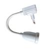 Stainless Steel E27 Lamp Base Flexible Bend Mobile Test Light Socket Light Adapter Plug Switch With On/Off EU US Plug in