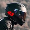 Universal Red Number Motorcycle Sticker, Durable Self-adhesive Vinyl Decal for Fairing Fender Helmet and Scooter Decoration