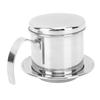 Vietnamese Coffee Filter 100ML Lightweight Rustproof Stainless Steel Coffee Dripper Pot for Home