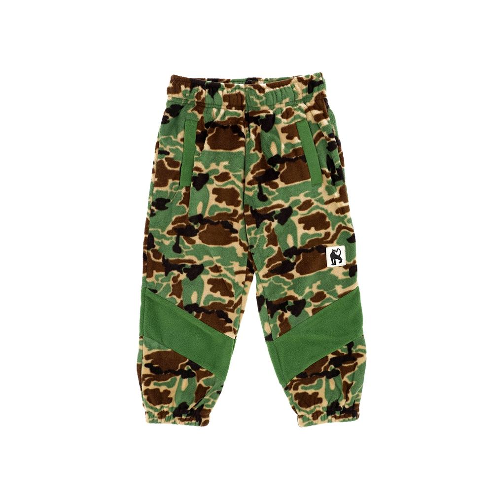 

Mini Rodini 2471010575 Fleece Stripe Pants Camouflage Stripe Fleece Kids Long Pants 2471010575 (128/134)