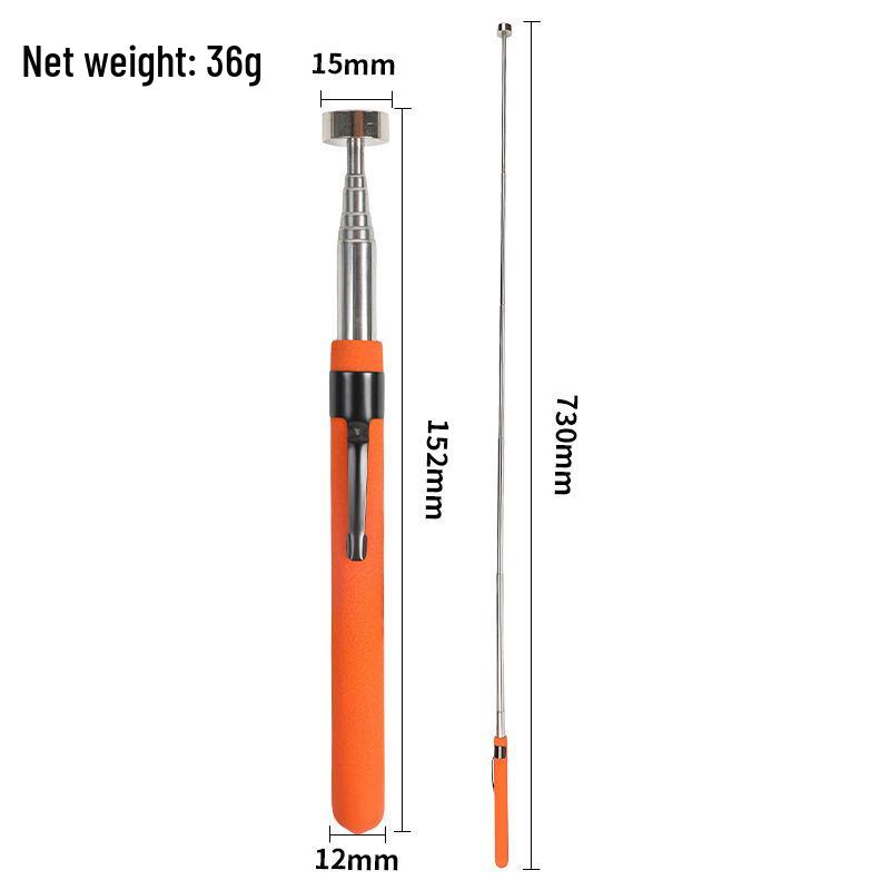 Magnetic Extendable Pickup Tool with Clip