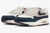 FD2370-110 Air Max 1 LX Obsidian and Light Orewood Brown (Women's)