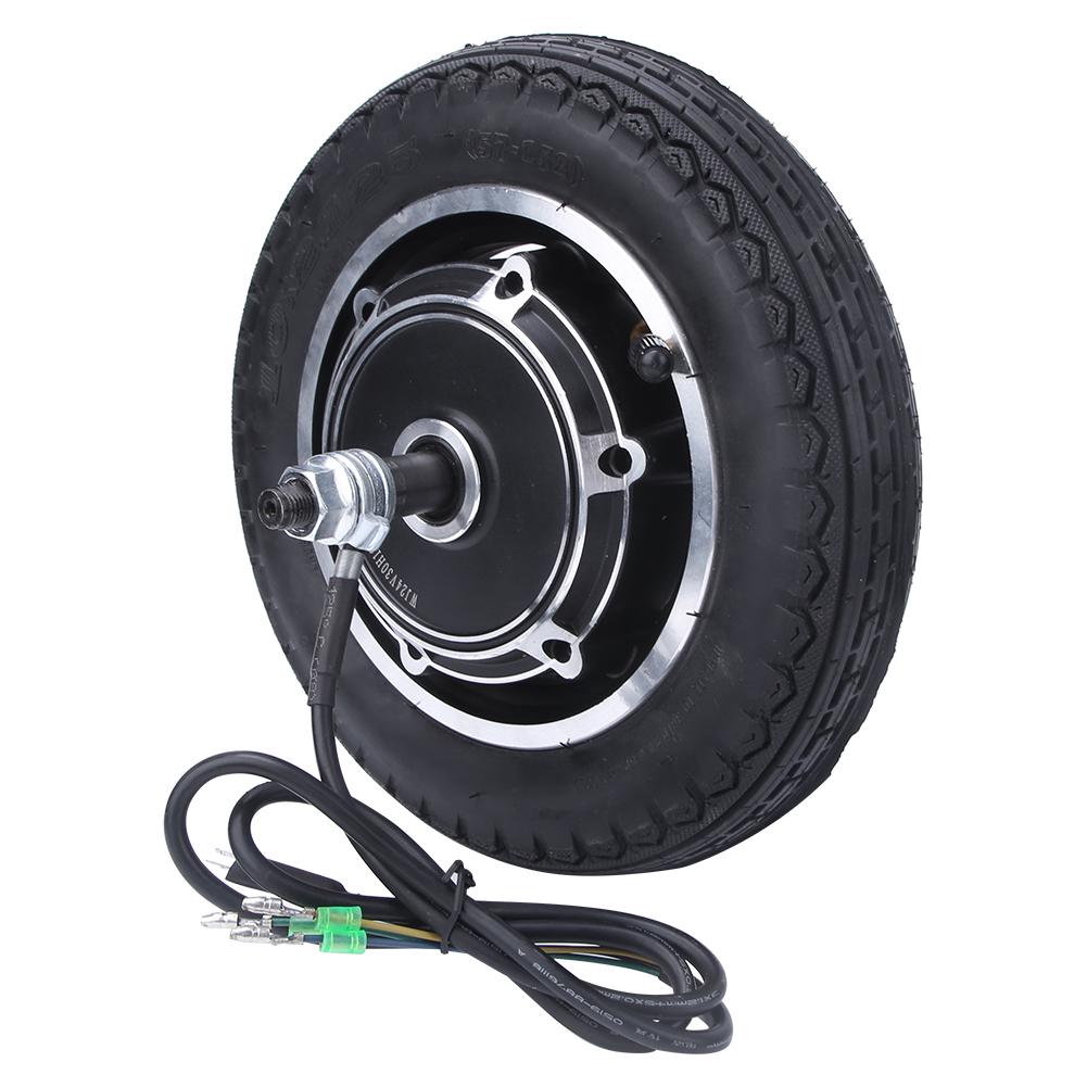 Aluminium Alloy 24V 350W 10 Inch Electric Scooter Tire Motor By Efficient And Hard Wearing Wheel Hub Motor Accessory