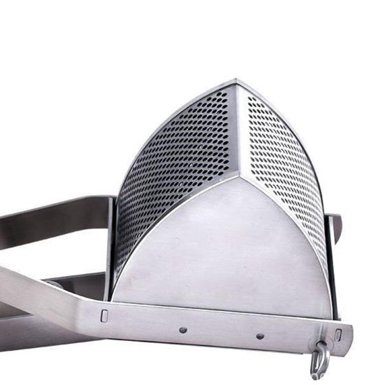 Stainless Steel Potato Ricer Heavy-Duty Masher for Food Vegetables Dishwasher Safe Essential Kitchen Tool for Smooth Puree & Mashed Potatoes