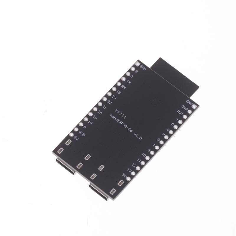 1 Set Wifi6 Bluetooth-Compatible For Arduino Zigbee Nano Esp32-C6-N4 Development Board Esp32-C6 Core Board