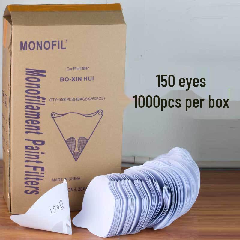 Jiudingxin 150 Mesh Disposable Paint Filter Funnels