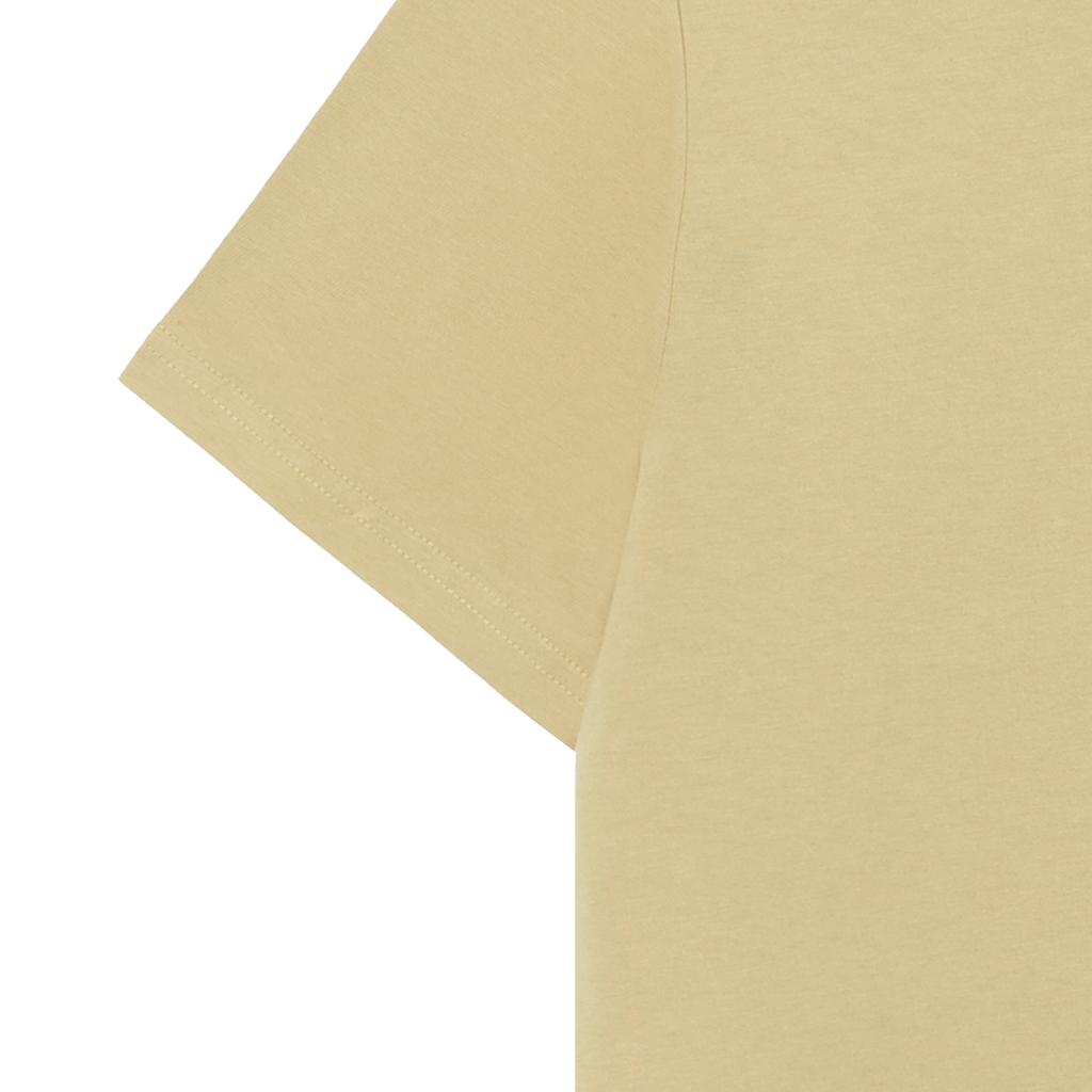 Polo Ralph Lauren Solid Color Pony Embroidered Round Neck Short Sleeve T-Shirt Kids Tops Beige 323832904-153