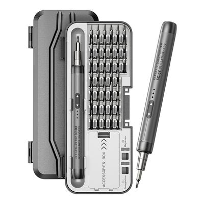 1 Ensemble 46-en-1 Petite Tournevis Électrique de Précision Silencieux Durable Autonomie Batterie Rechargeable Couple Élevé Outil d'Entretien Domestique