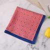 Elegant Pocket Handkerchief Simple Street Head Scarf Multifunctional Hankies for Stylish Gentlemen