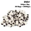 5000pcs Nail Art Sanding Bands 80# 120# 180# 240 Grinder Band for Manicure Drill Machine Removing Gel Varnish Pedicure