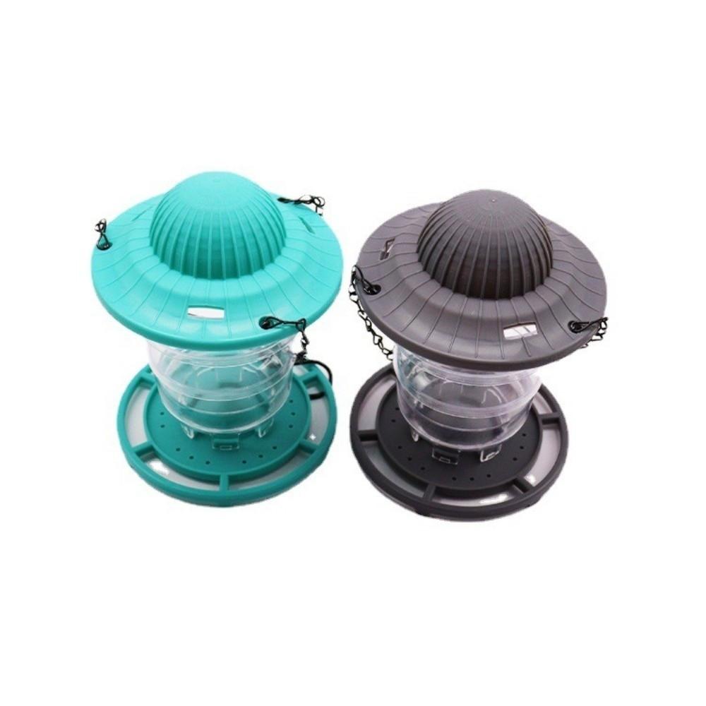Creative Folding Hanging Bird Feeder Waterproof Large Capacity Hummingbird Feeder with Roof Automatic Bird Feeder Outdoor Yard