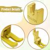 5 Pieces Presser Foot Computerized Flatbed Sewing Machine Accessory Spare Part for Home Industrial