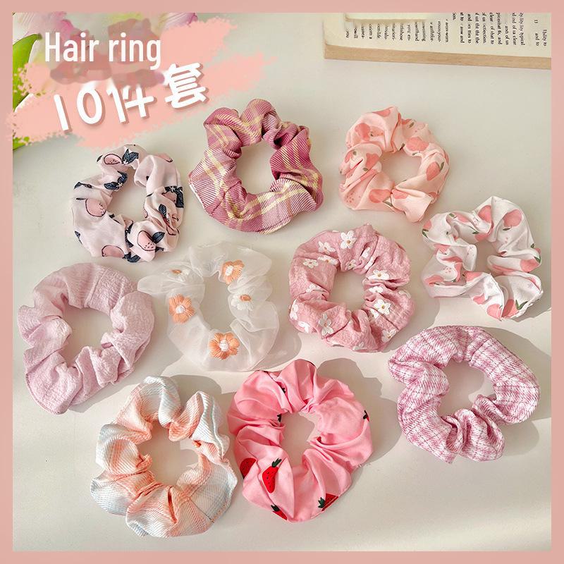 

Резинка для волос «Лесная фея»: Весна/Лето Толстая Кишка Булочка Аксессуар