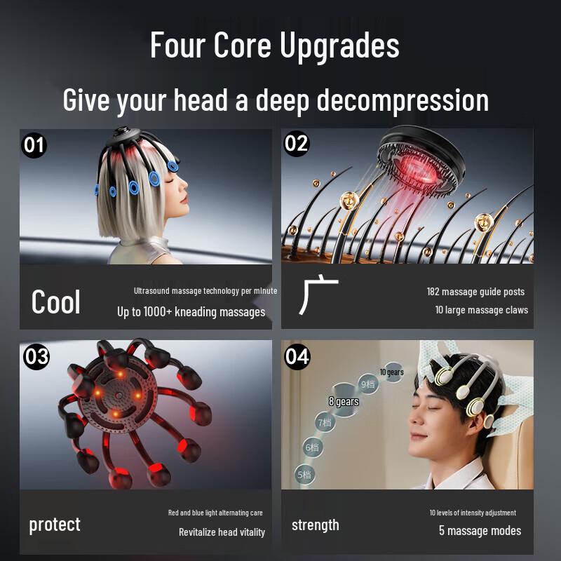 

HZ-RELAX-2 Multi-Dimensional Head Massager