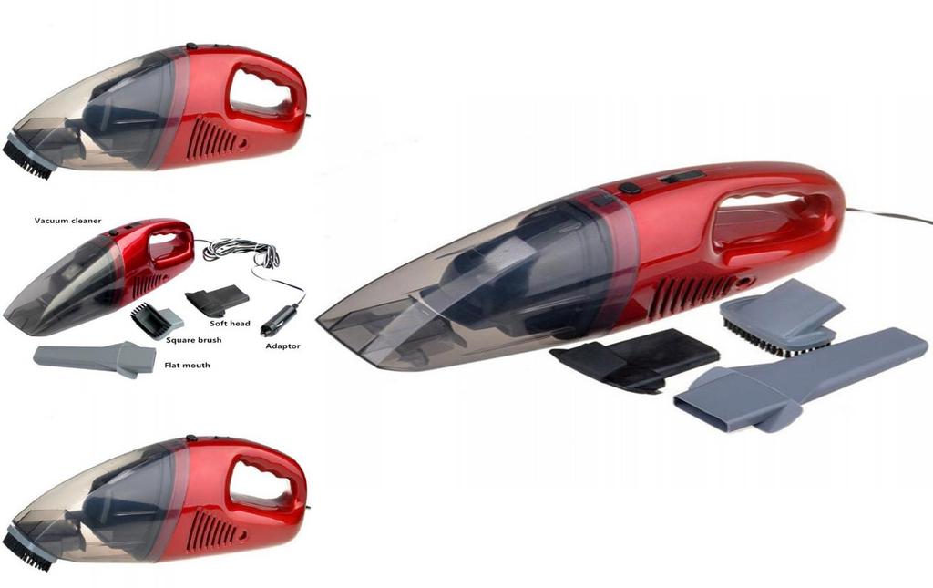 Car Vacuum Cleaner With 120w Power Dry Wet Usb Charging For Vehicle Interior Cleaning