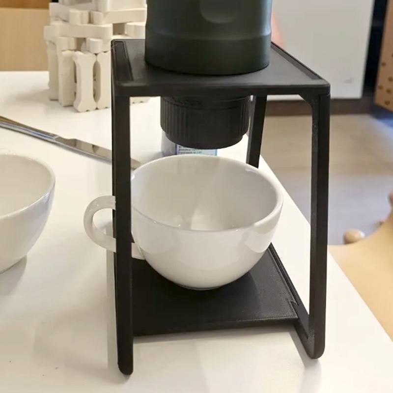 Espresso Stand Hand Pressing Coffee Machine Accessory Plastic Texture Manual Espresso Bracket Coffee Brewers Frame